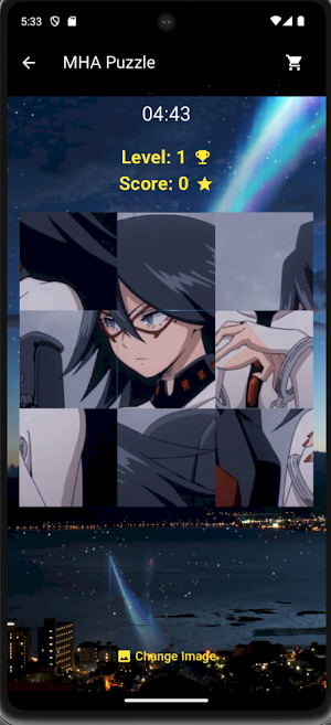 My Hero Academia Puzzle & Quiz Screenshot 2