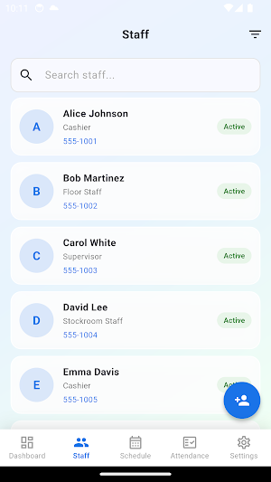 Retail Staff Supervisor Screenshot 1