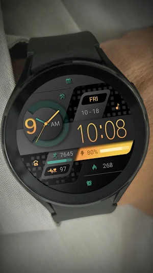 Bright Yellow For Wear OS Screenshot 3