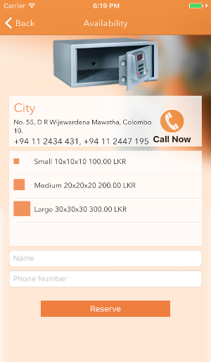 Sampath Safety Locker Screenshot 2