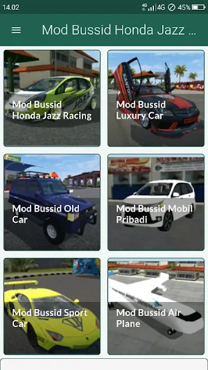 Mod Bussid Jazz Racing Screenshot 1