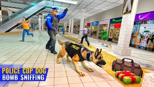 US Police Dog Shopping Mall Crime Chase Screenshot 0
