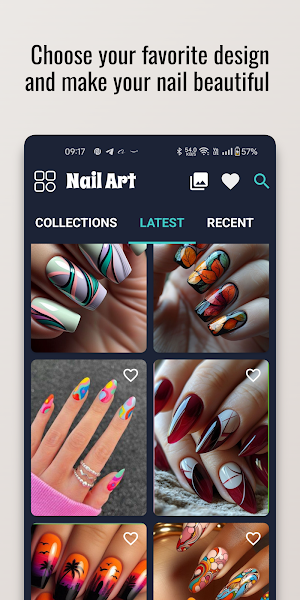 Funky Patterns Nail Art Design Screenshot 2