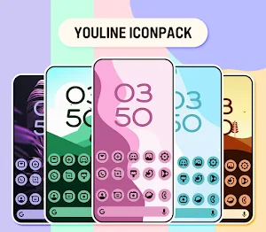 YouLine : Adaptive Iconpack Screenshot 0