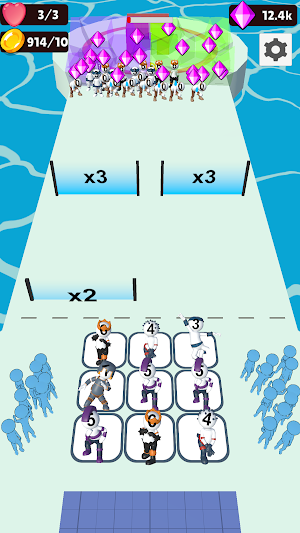 Push Battle - Merge Tactics Screenshot 1
