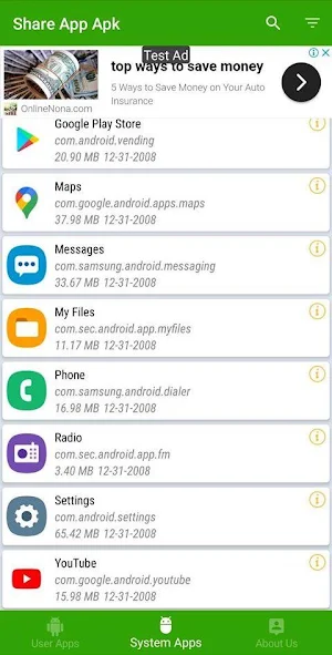 Share Apps Screenshot 1