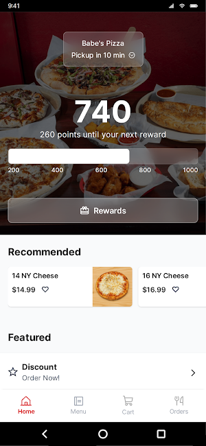 Babe's Pizza Screenshot 0