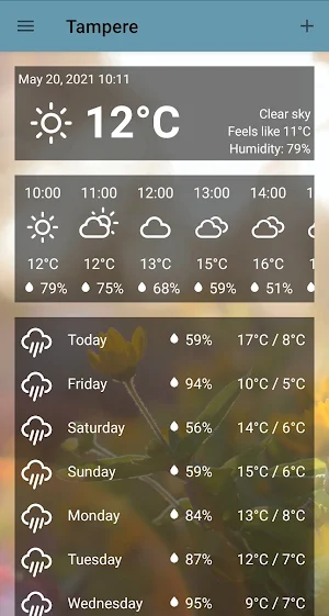Generic Weather App Screenshot 0