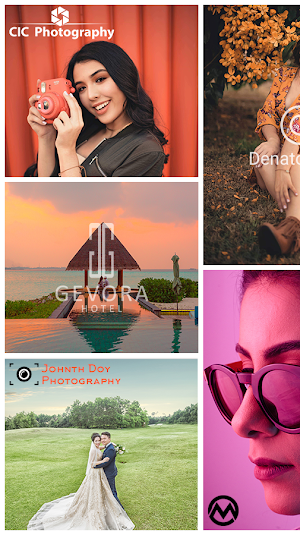 Add auto logo watermark & copyright logo on photo Screenshot 0