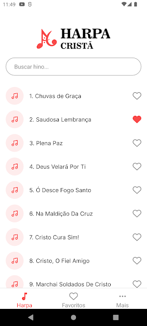 Harpa Cristã Screenshot 3