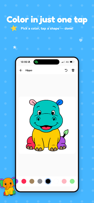 Colorful Hearts: Paint Fun Screenshot 1