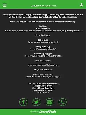 Langley Church of God Screenshot 3