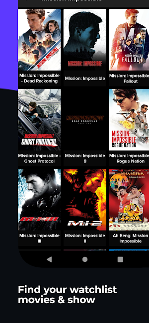 Play HD Movies & TV Shows Screenshot 1