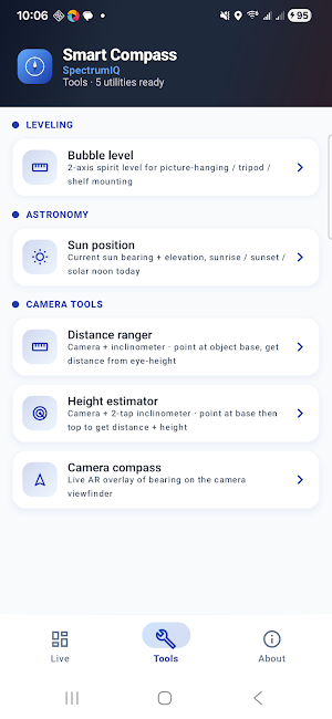 Smart Compass Screenshot 1