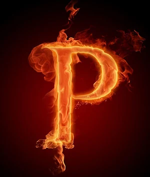 P Letter Wallpaper Screenshot 0