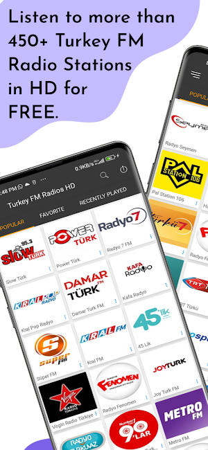 Turkey FM Radios HD Screenshot 0