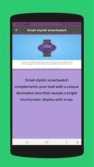 Garmin Lily guide Screenshot 2