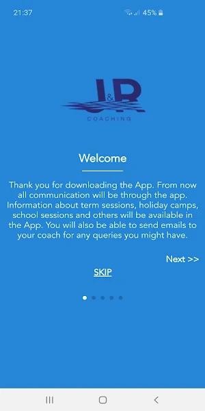 JR Coaching Screenshot 1