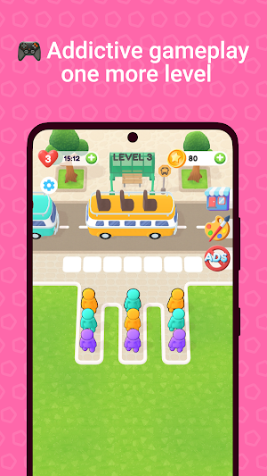 Passenger Jam: Match & Rice 3D Screenshot 1