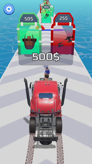 Car Evolution: Run Race 3D Screenshot 0
