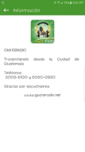 Guate Radio HD Screenshot 2