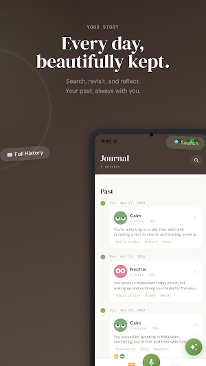 AI Diary - Mood Journal Screenshot 2