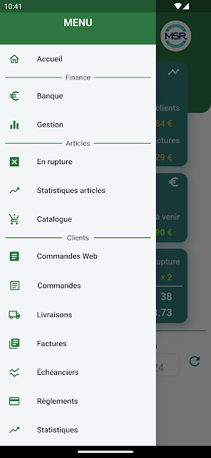 SALAMARKET Gestion Screenshot 2