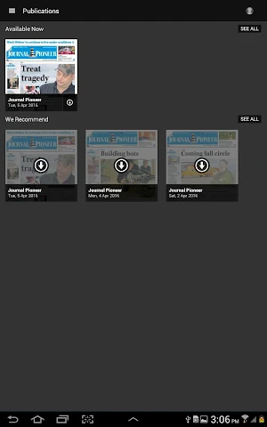 Journal Pioneer Screenshot 0