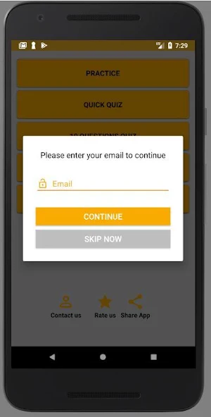 Anesthesiologist Exam Quiz Screenshot 1