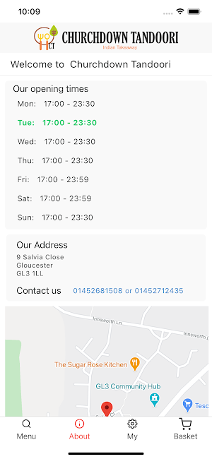 Churchdown Tandoori Screenshot 1