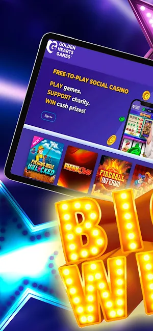 Golden hearts casino Screenshot 0