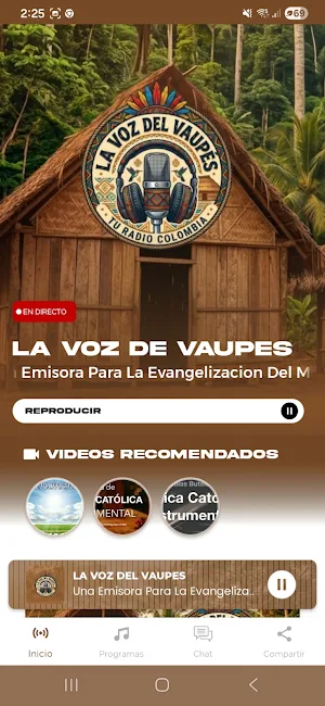 La Voz Del Vaupés. Screenshot 2