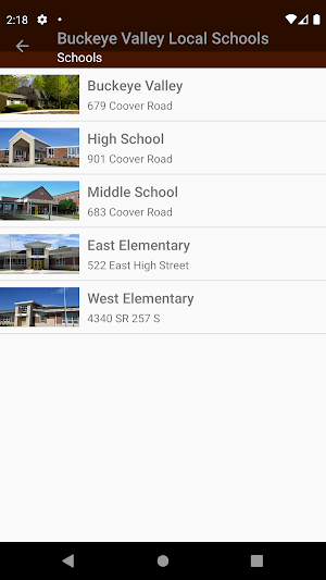 Buckeye Valley Local School District Screenshot 1