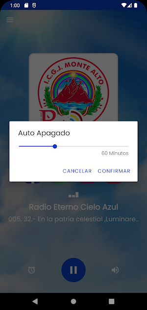 Radio Eterno Cielo Azul Screenshot 3