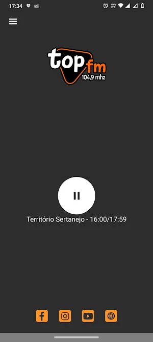 Rádio Top FM Screenshot 2
