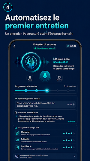 RH Recrutement IA : ATS Screenshot 3