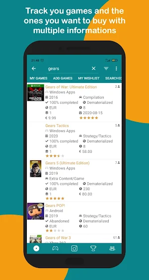 MyGameDB - Game Collection Tracker Screenshot 0