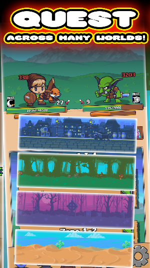Idle Grindia: Dungeon Quest Screenshot 3