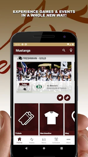 Magnolia West Mustangs Screenshot 0