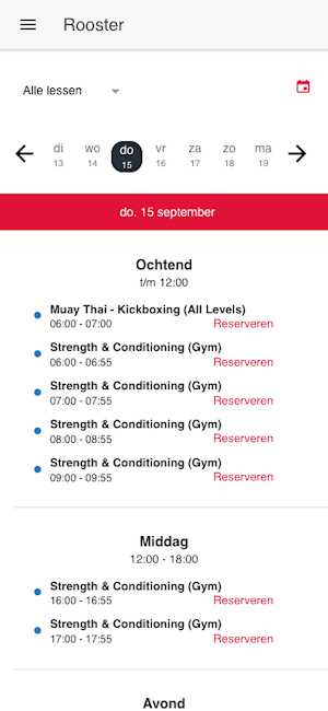 Immartial - Athlete Centre Screenshot 2