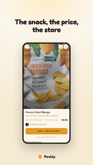 Peckly: snack & grocery finds Screenshot 2