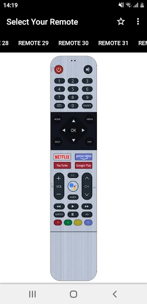 Sansui TV Remote Screenshot 0