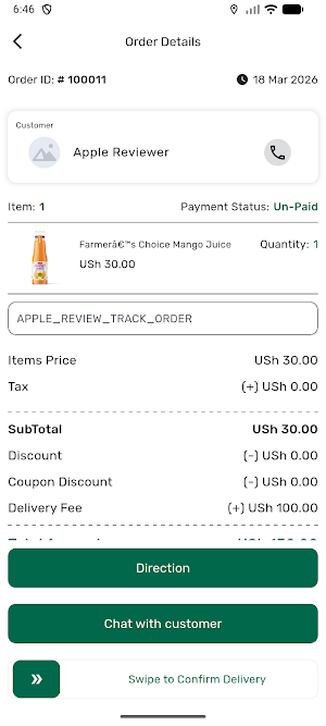 EkoShoppers Delivery Screenshot 1
