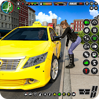 Taxi Driving Game 2024: Car 3d