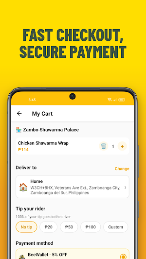 Beelivery- Food Delivery PH Screenshot 3