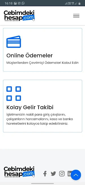 Cebimdeki Hesap Screenshot 2