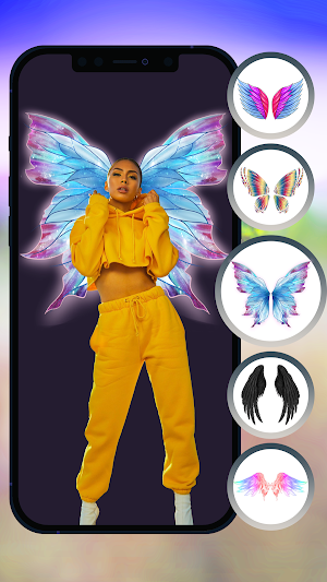 Wings Photo Editor App Screenshot 0