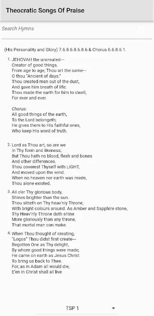 TSP GKS HYMN Screenshot 2