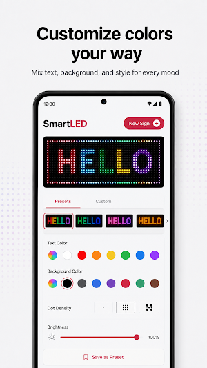 SmartLED: LED Banner&Scroller Screenshot 3