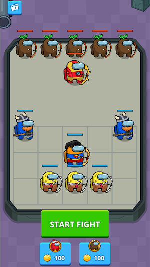 Merge Imposter - Alien Battle Screenshot 3